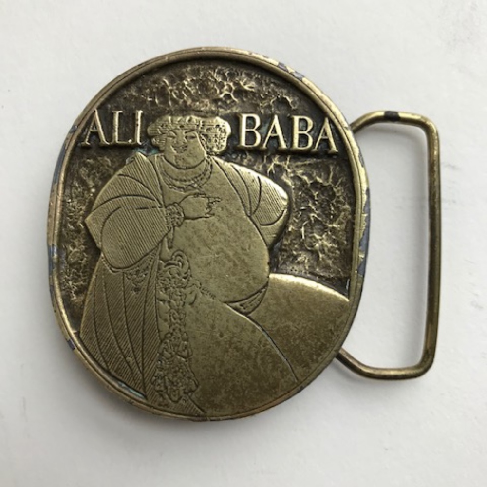 Vintage Ali Baba Belt Buckle